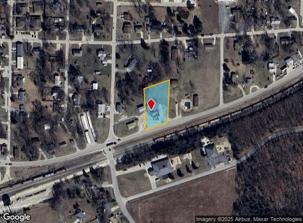  1109 E Washington St, Cuba, MO Parcel Map