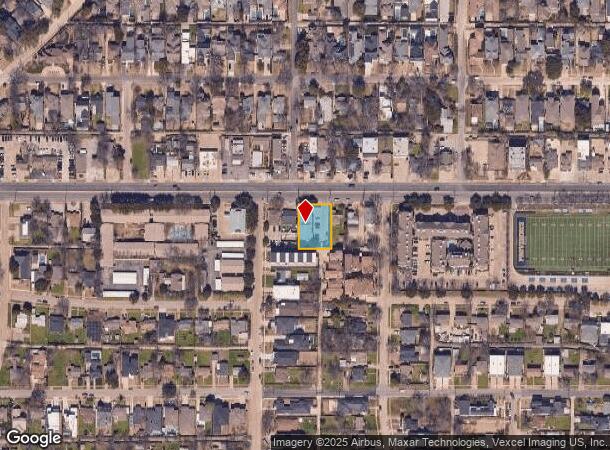  4710 W Lovers Ln, Dallas, TX Parcel Map