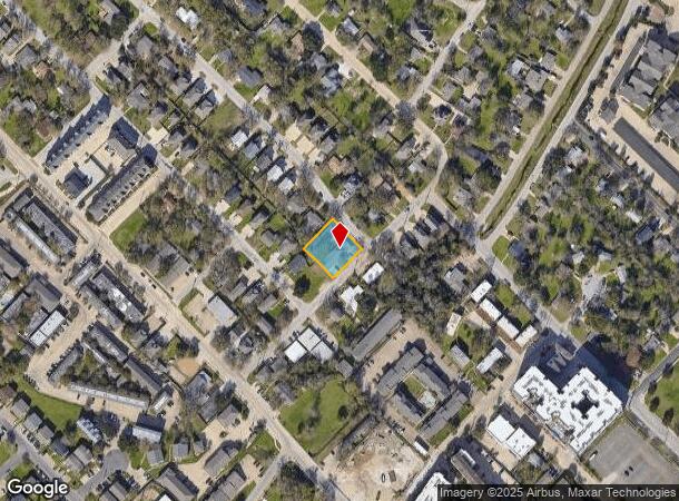 500 Foch St, Bryan, TX Parcel Map