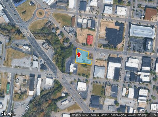  411 W College St, Murfreesboro, TN Parcel Map