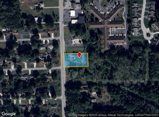  7960 Lewis Ave, Temperance, MI Parcel Map