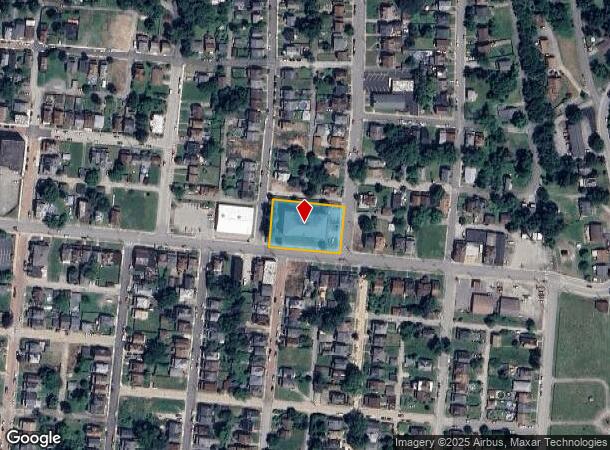  3221 Versailles Ave, Mckeesport, PA Parcel Map