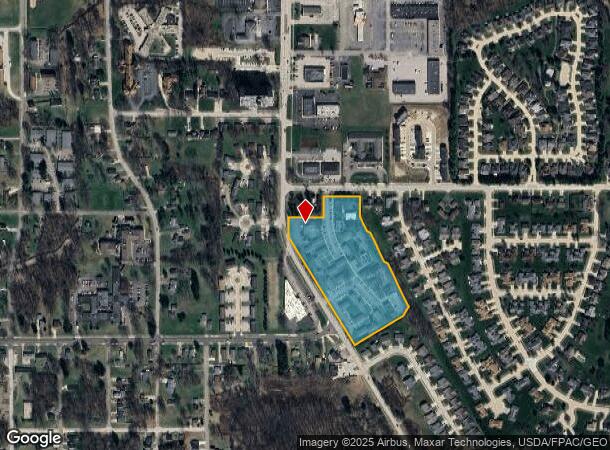 206 5Th St, Barberton, OH Parcel Map