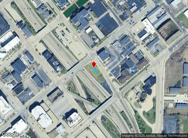 332 Ne Jefferson Ave, Peoria, IL Parcel Map