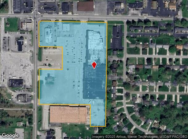 1705 S Raccoon Rd, Youngstown, OH Parcel Map