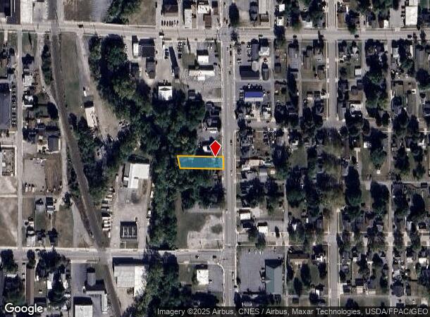  610 S Blanchard St, Findlay, OH Parcel Map
