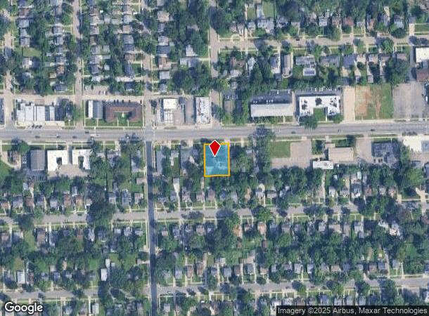  1305 W 9 Mile Rd, Ferndale, MI Parcel Map