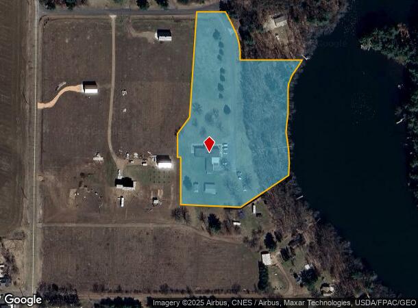  2113 13 12 1/2 Ave, Cameron, WI Parcel Map