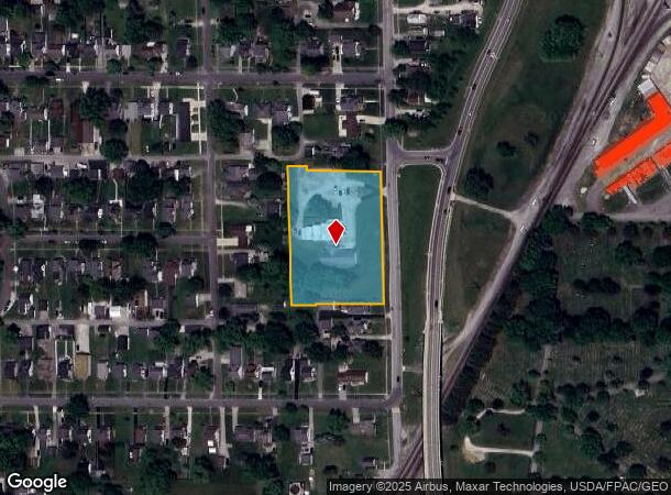  400 Southwest St, Bellevue, OH Parcel Map