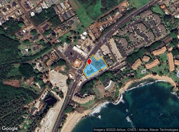 4 Kuhio Hwy, Kapaa, HI Parcel Map