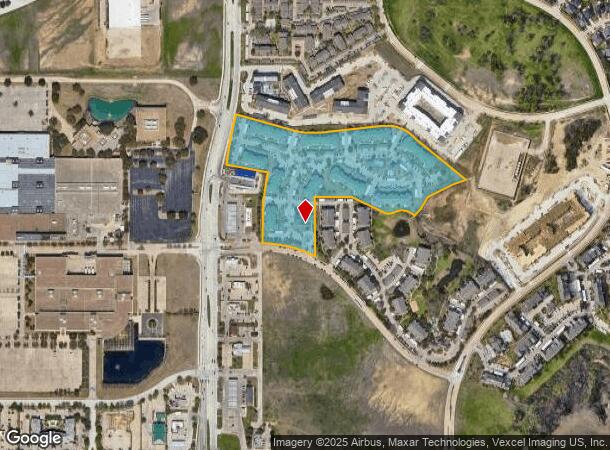  4699 Fossil Vista Dr, Haltom City, TX Parcel Map