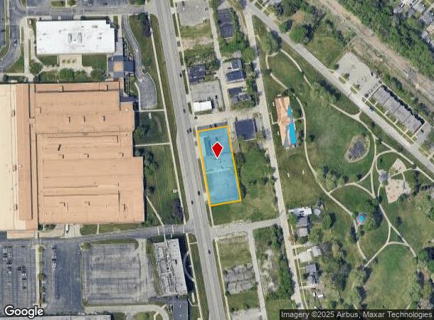 4129 S Saginaw St, Flint, MI Parcel Map