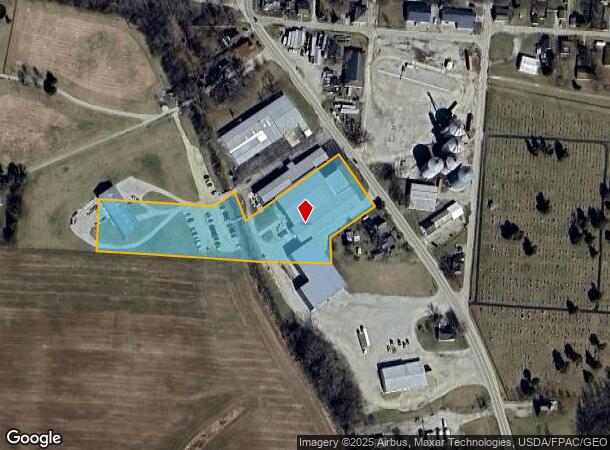 47 S Limestone St, Jamestown, OH Parcel Map