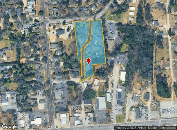  104 Canterbury Ln, Camden, SC Parcel Map