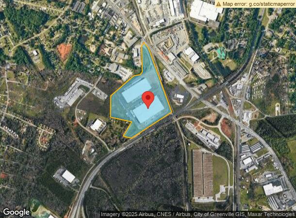  2721 White Horse Rd, Greenville, SC Parcel Map