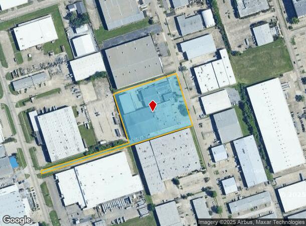 800 Distributors Row, New Orleans, LA Parcel Map