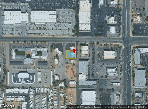  505 W Wetmore Rd, Tucson, AZ Parcel Map