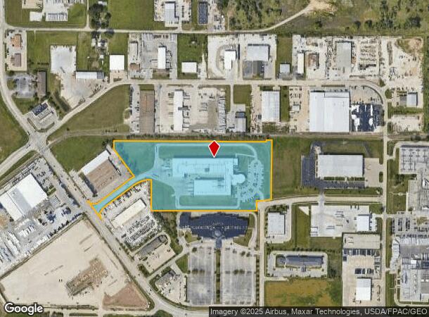 3210 21St Ave, Council Bluffs, IA Parcel Map