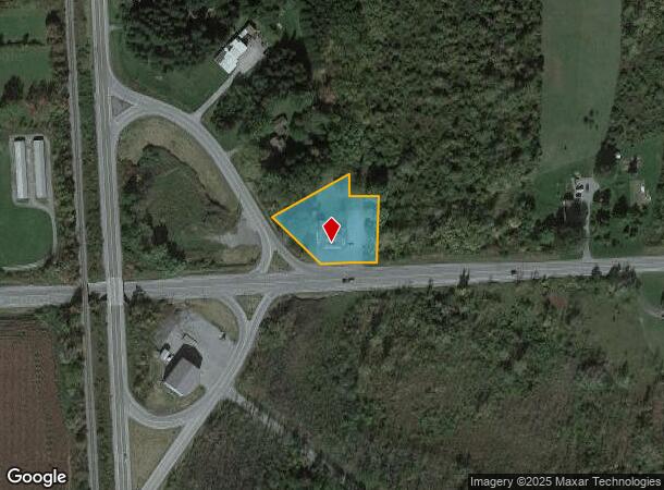 7021 Telephone Rd, Pavilion, NY Parcel Map