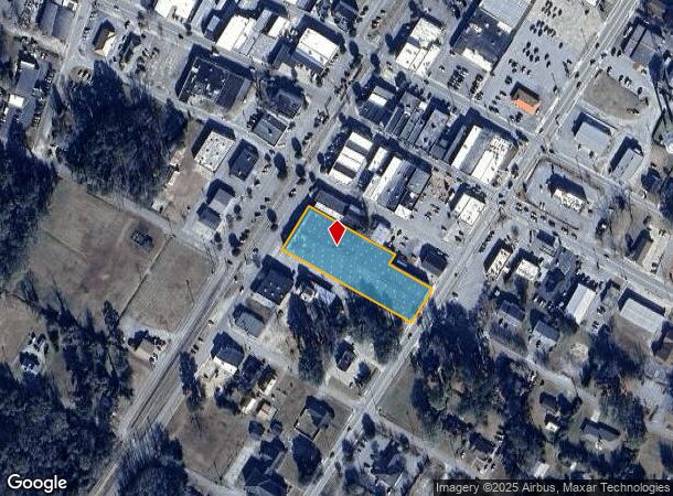  3836 Railroad Ave, Loris, SC Parcel Map