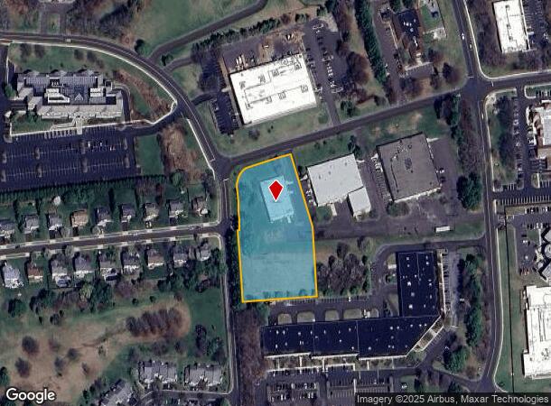  2 Pheasant Run, Newtown, PA Parcel Map