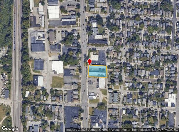  1264 S High St, Columbus, OH Parcel Map