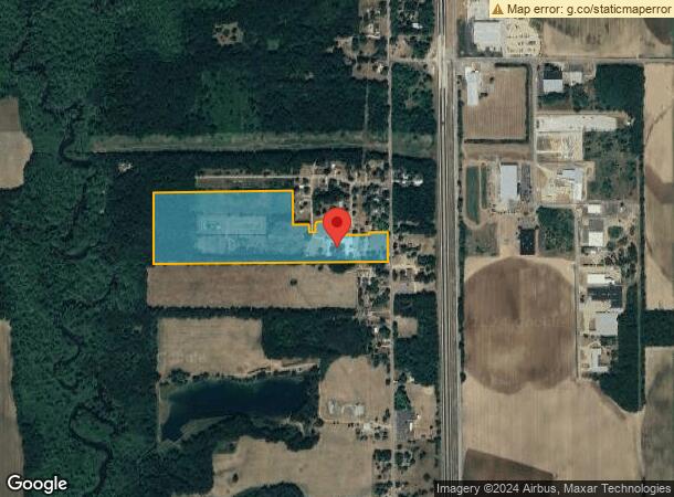  55378 Wilbur Rd, Three Rivers, MI Parcel Map