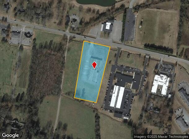  1225 E College St, Pulaski, TN Parcel Map