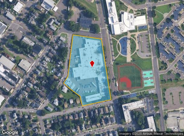 165 Ocean Ter, Bridgeport, CT Parcel Map