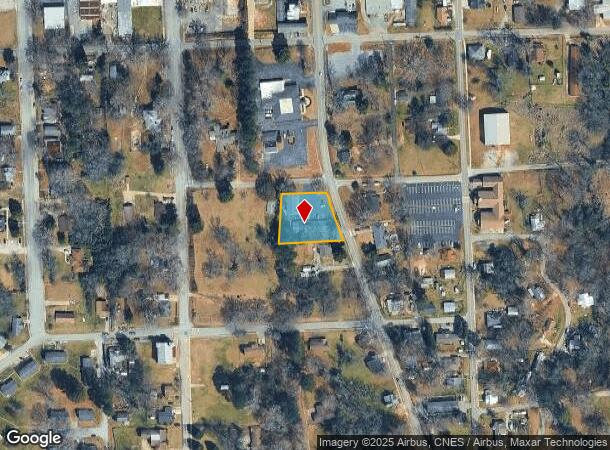  72 E Whitman St, Toccoa, GA Parcel Map