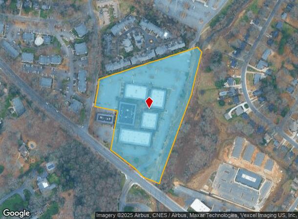  2711 Randolph Rd, Charlotte, NC Parcel Map