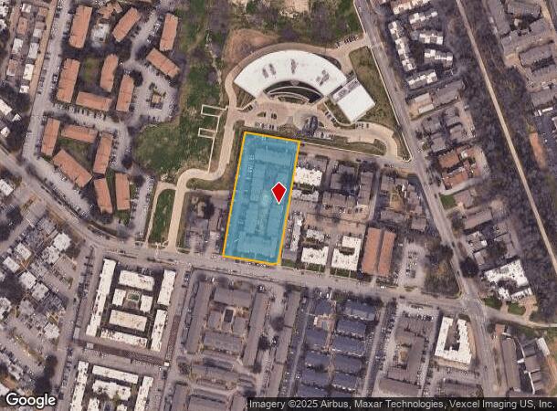  6417 Ridgecrest Rd, Dallas, TX Parcel Map