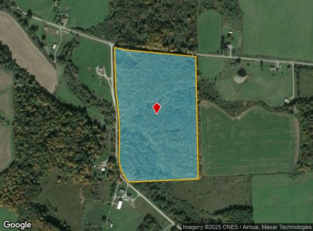  2511 Cutting Rd, Delevan, NY Parcel Map