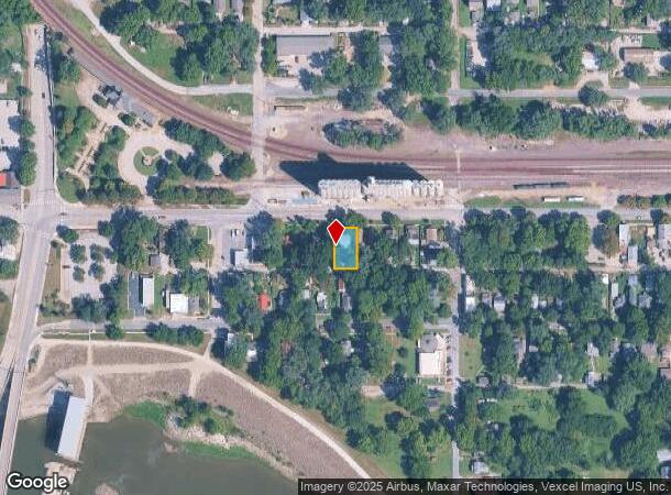  326 Locust St, Lawrence, KS Parcel Map