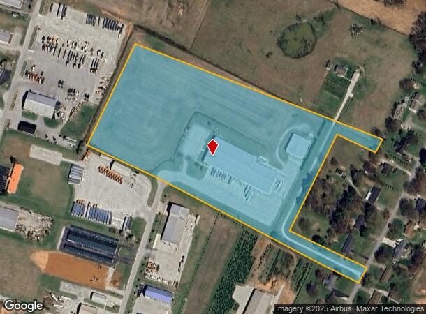 6201 Buchannan Ave, Bardstown, KY Parcel Map