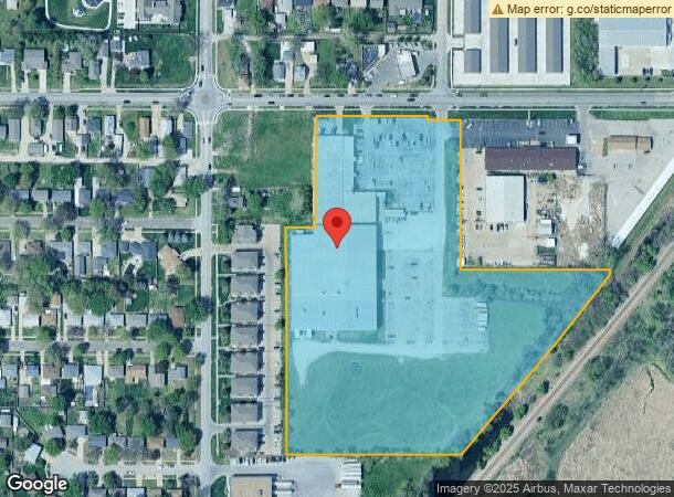  625 W A St, Lincoln, NE Parcel Map