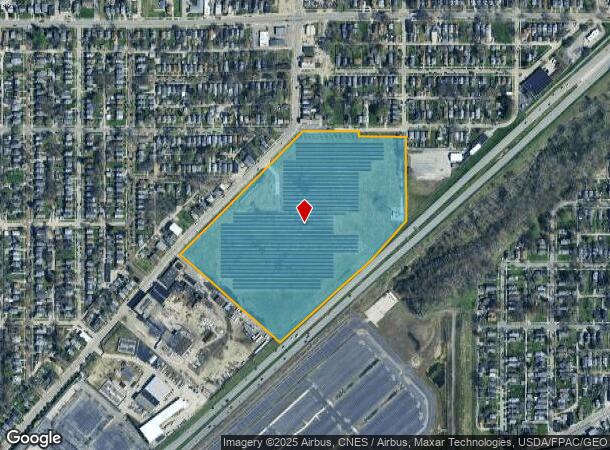  671 Spencer St, Toledo, OH Parcel Map