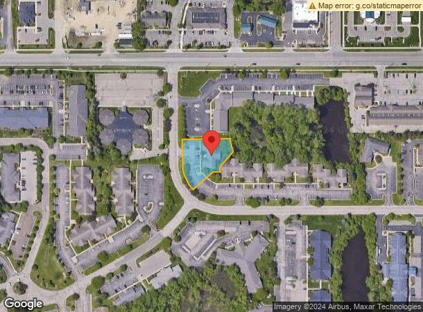  2410 Woodlake Dr, Okemos, MI Parcel Map