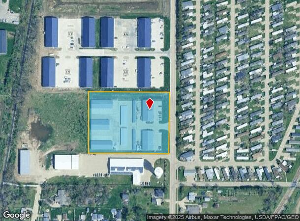 1450 Robins Rd, Hiawatha, IA Parcel Map