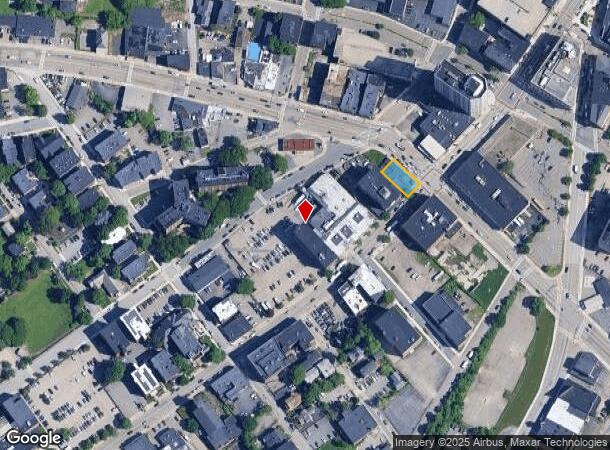  650 Main St, Worcester, MA Parcel Map