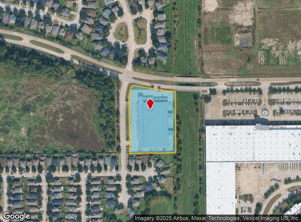  802 E Richey Rd, Houston, TX Parcel Map