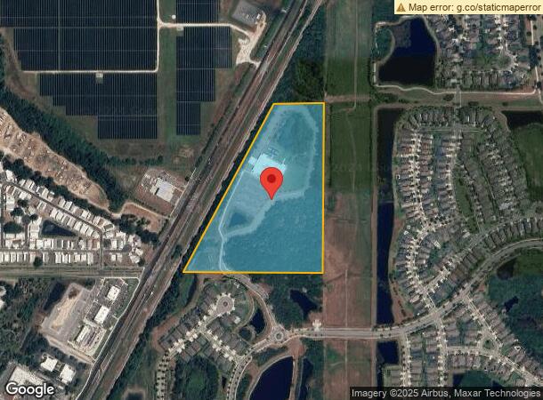  6540 Knowledge Ln, Apollo Beach, FL Parcel Map