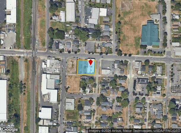  602 W Main St, Auburn, WA Parcel Map