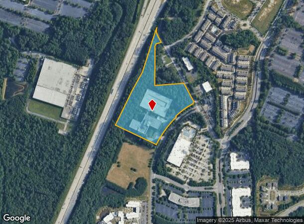  12380 Morris Rd, Alpharetta, GA Parcel Map