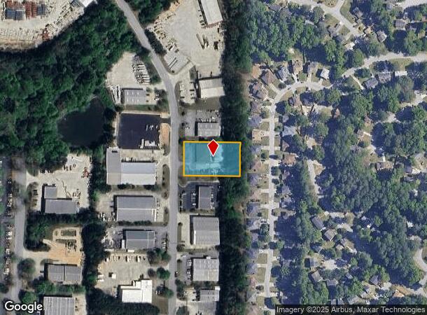 6887 Oak Ridge Commerce Way, Austell, GA Parcel Map