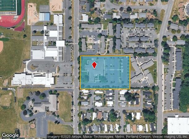 1212 N Deborah Rd, Newberg, OR Parcel Map