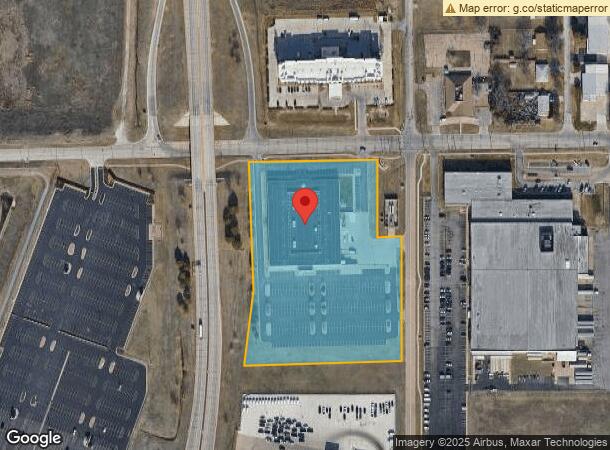  7227 W Harry St, Wichita, KS Parcel Map