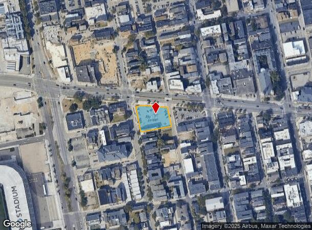  1566 Elm St, Cincinnati, OH Parcel Map