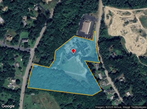 60 Quaker Hwy, Uxbridge, MA Parcel Map