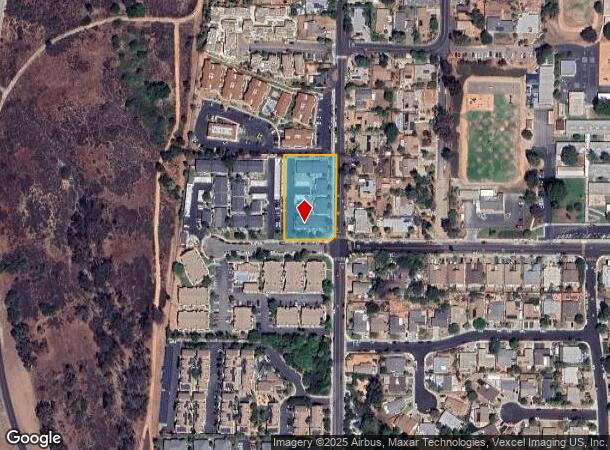  735 W Fallbrook St, Fallbrook, CA Parcel Map